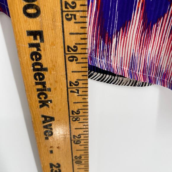 Trina Turk Tank Top Women’s Medium Silk Colorful Cruise Vacation Resortwear - Picture 5 of 7